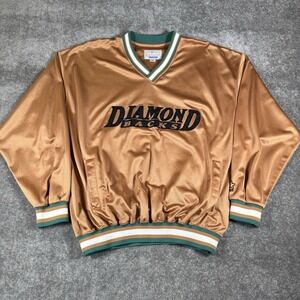 VTG 90s Starter Diamond Backs Pullover Men's Large V Neck Long Sleeve‎